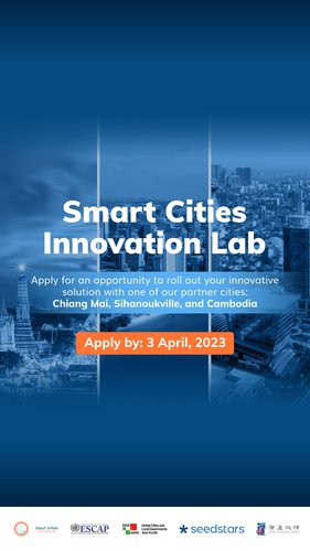 UNESCAP and Seedstars launch an open call for startups to join the Smart Cities Innovation Lab