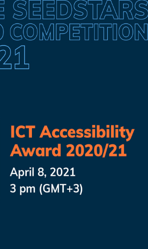 Get ready to discover ICT Accessibility Award finalists