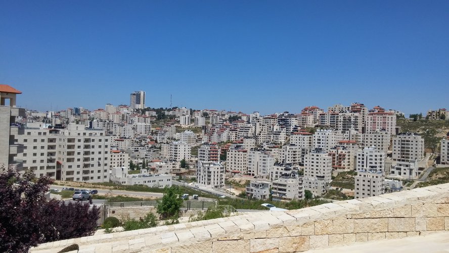 West Bank and Gaza skyline